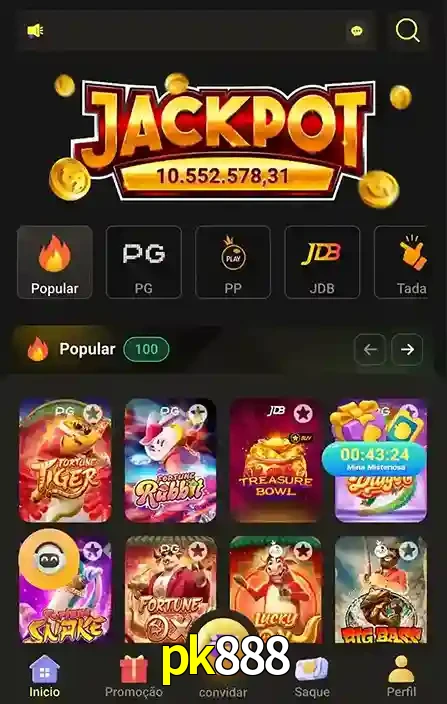 Promoções Especiais no pk888 App